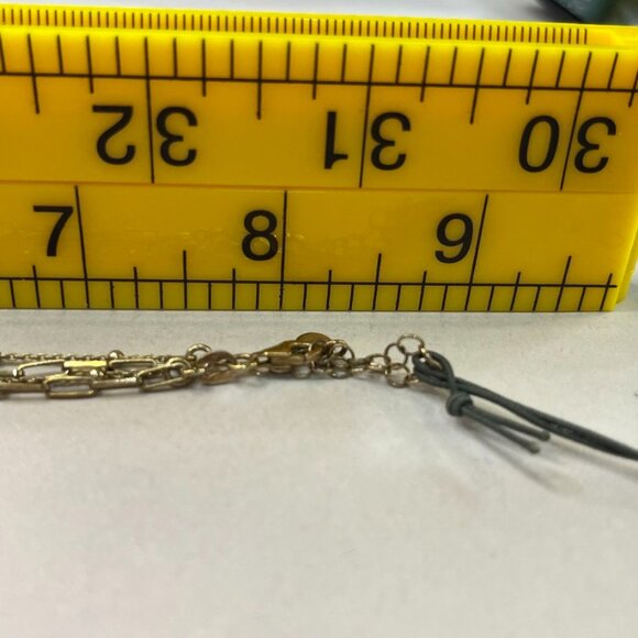 ⭐ Argento Vivo Layered 18K Gold-Plated Cross Sterling Silver Necklace - Picture 12 of 13